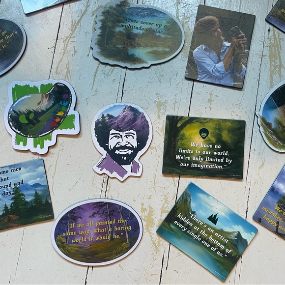 Bob Ross - Happy Little Magnets - Picture 11 of 13